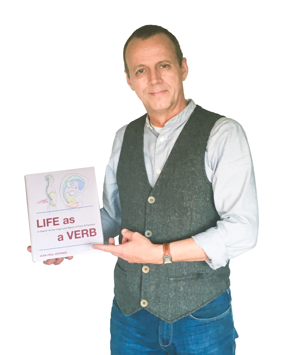 Jean-Paul Höppner en boek 'Life as a verb'